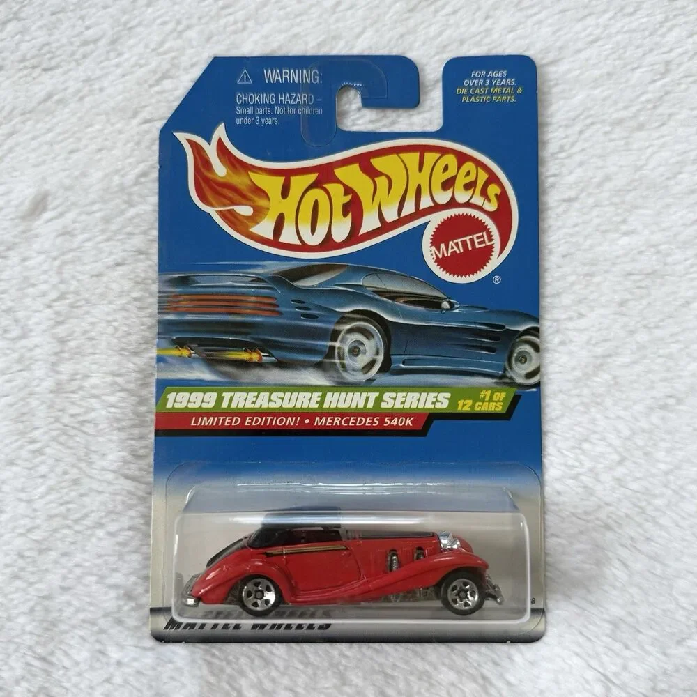 1999 Hot Wheels Treasure Hunt Series Mercedes 540K Limited Edition # 1 of 12